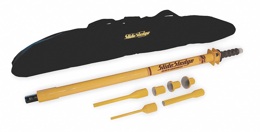 Slide sledge deals multi head hammer