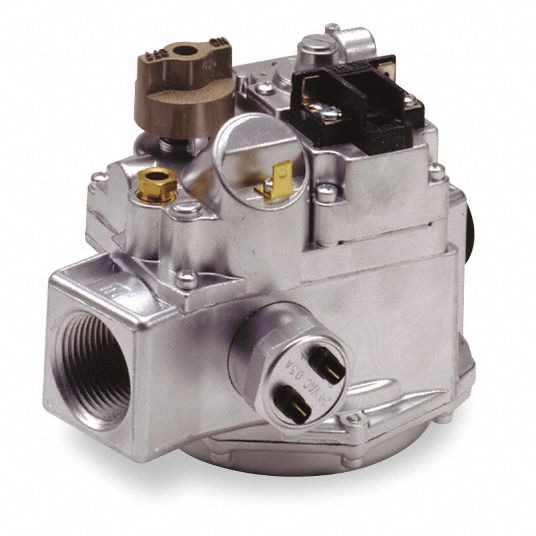 ROBERTSHAW Gas Valve: Direct Spark Ignition/Hot Surface  Ignition/Intermittent Pilot, 24 V Coil Volts