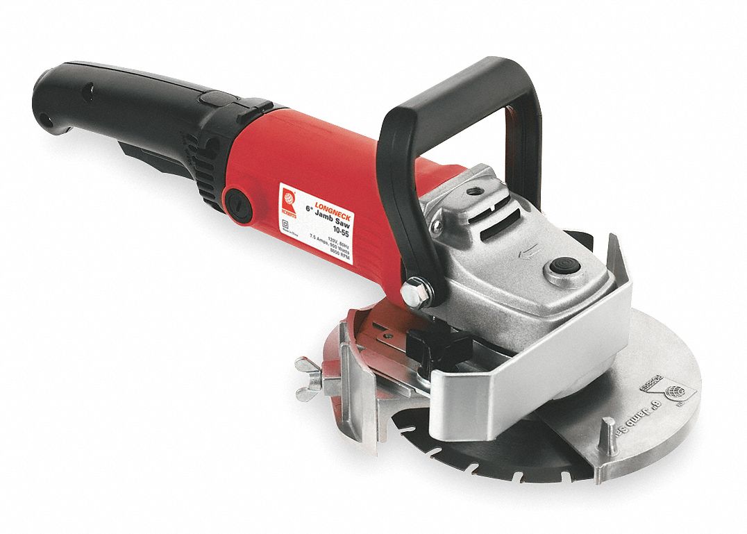 ROBERTS LONGNECK JAMB SAW,6-3/16 IN,120V - Carpet Installation