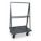 A-FRAME PANEL TRUCK, 2,000 LB LOAD CAPACITY, 48½ IN X 30 IN X 56½ IN, 1 RAILS