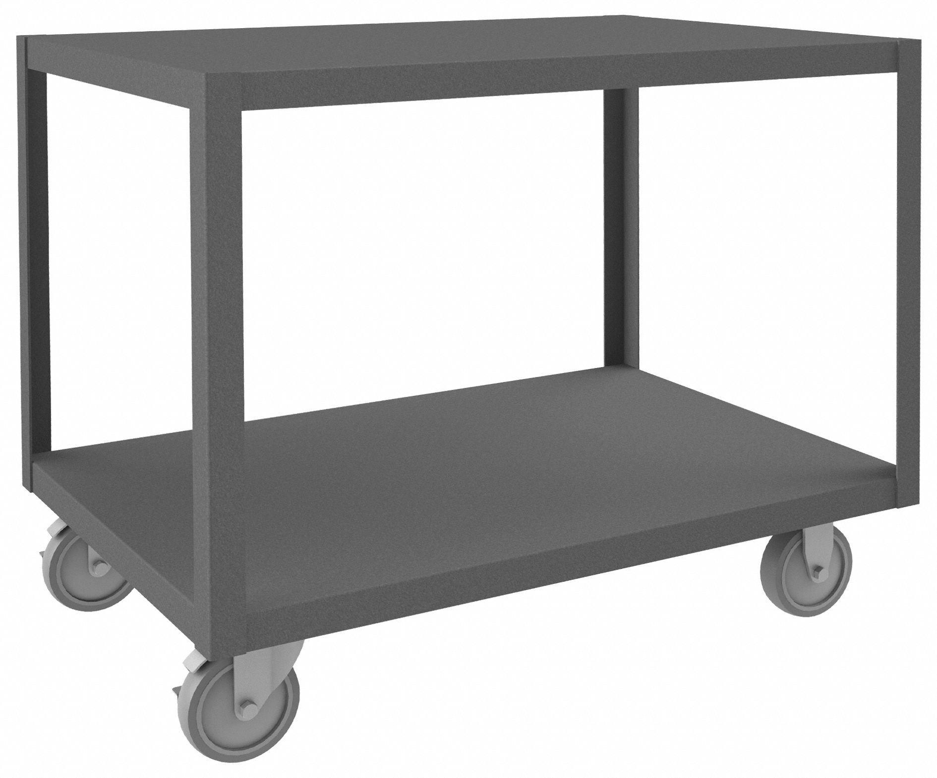 WORK TABLE, FIXED H, STEEL, 36 IN X 24 IN, 1,200 LB OVERALL LOAD CAPACITY