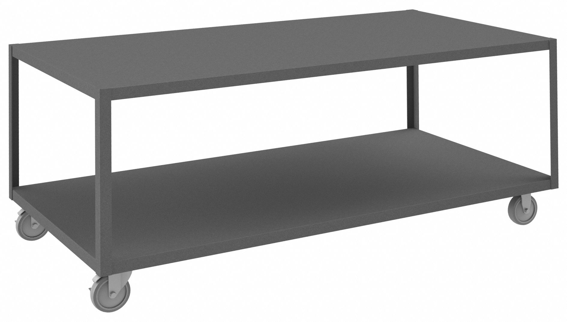 WORK TABLE, FIXED H, STEEL, 72 IN X 36 IN, 1,200 LB OVERALL LOAD CAPACITY