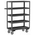 Utility Carts with Lipped Metal Shelves