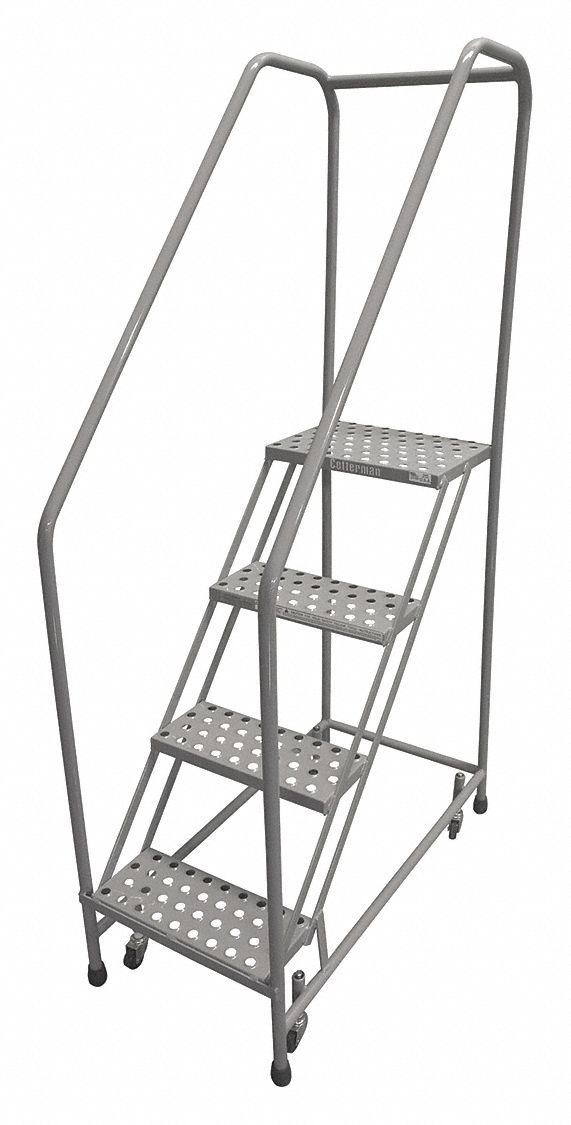 40 in Platform Ht, 12 in Platform Dp, Rolling Ladder - 1TGW6 ...