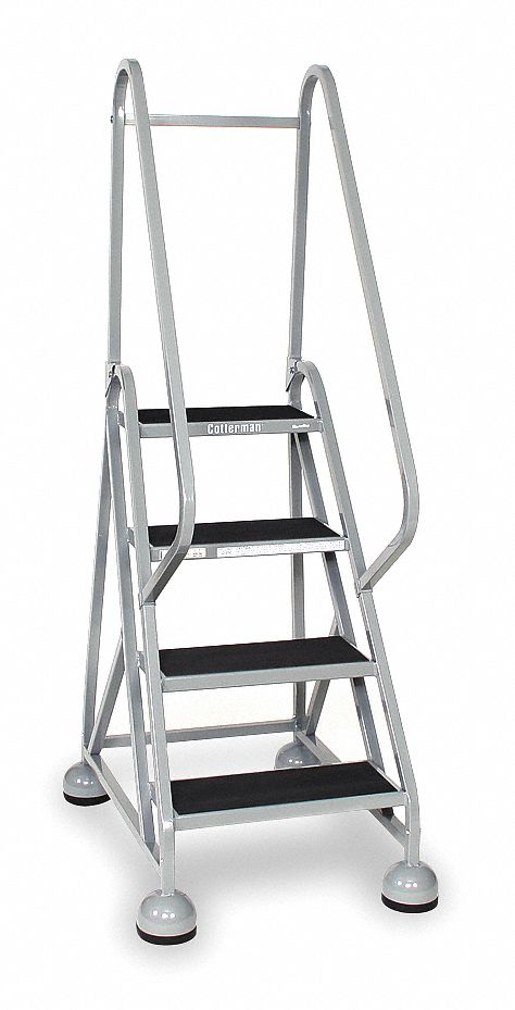 Cotterman, 3 Ft Platform Ht, Partially Assembled, Rolling Ladder 