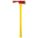 PULASKI AXE,FIBERGLASS HANDLE,YELLOW