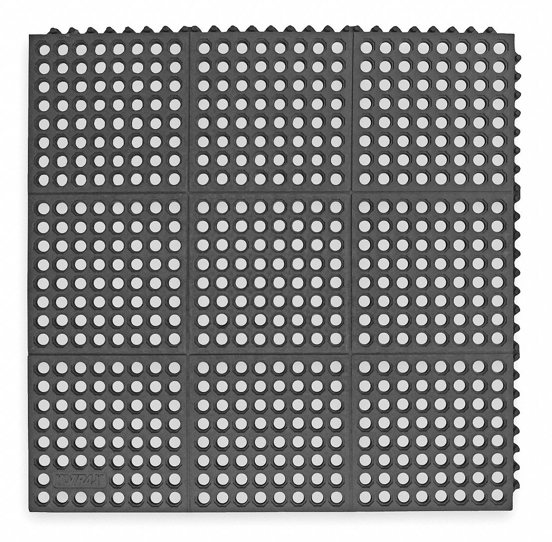 Basics - Tapete rectangular antifatiga para el hogar y la oficina,  20 x 36 pulgadas, color negro : Precio Guatemala