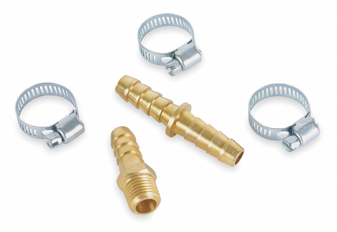 1TJJ8 - Hose Repair Kit Brass 3/8 In.