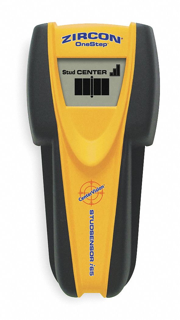 Electronic Stud Finder: Multifunction, Center-Finding, Stud 1-1/2 in/Volt 2 in