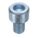 SOCKET HEAD CAP SCREW, #8-32 THREAD SIZE, ¼ IN L, STANDARD, ZINC PLATED, STEEL, UNC, 100 PK