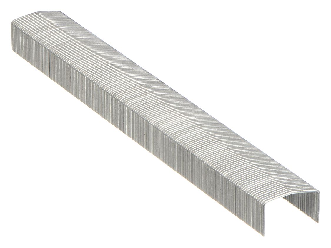 STAPLES, LIGHT-DUTY, STEEL, ¼ IN LEG L, 7/16 IN CROWN, 5000-PK, FOR H30-6/T5-6/P6C-6