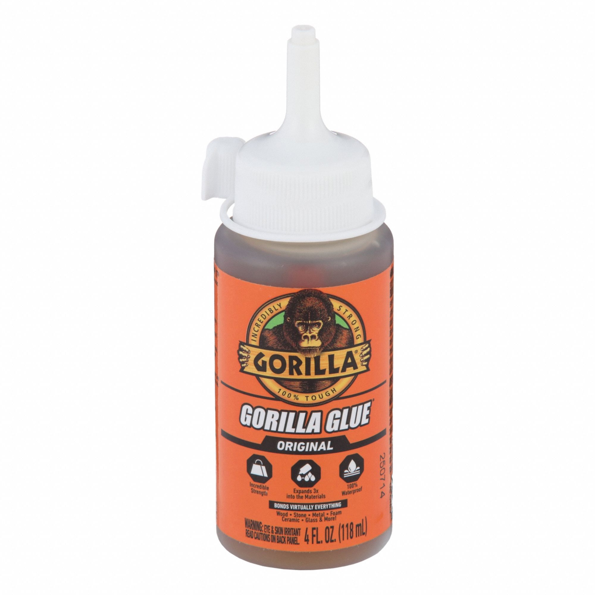 Glue: 4 fl oz, Bottle, Tan