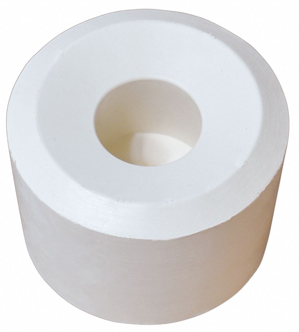 Rubber Mallet Tip 2 In Dia Soft White