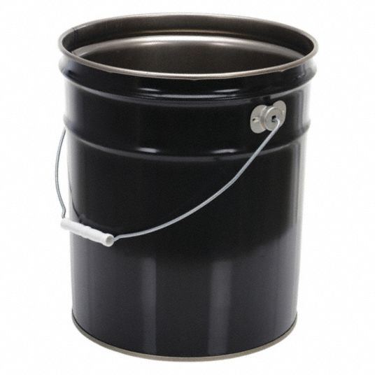 5 gal, Open Head, Pail - 1TMH7|PAIL-STL-RI-UN - Grainger