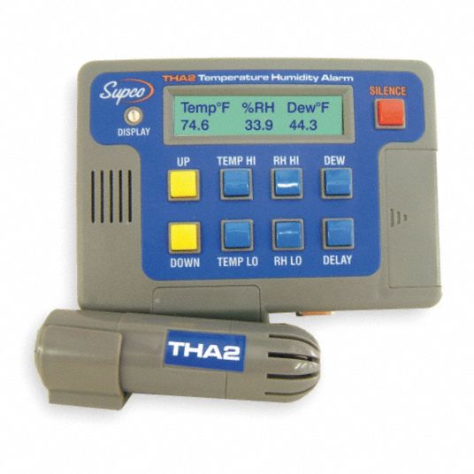 Alarm With Logger,Temp and Humidity - Grainger