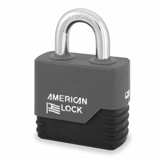 Keyed Padlock, Shackle Type Open Grainger