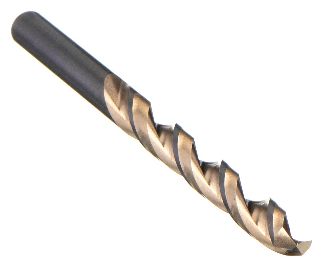 CLELINE Jobber Length Drill Bit, Drill Bit Size 3/8", Drill Bit Point