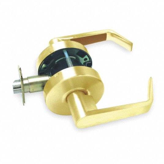 Lever Lockset,Mechanical,1TPK Angled - Grainger