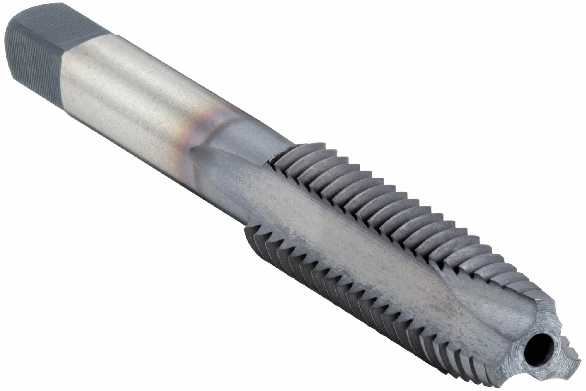 SPIRAL POINT TAP, ½"-13 THREAD, 1 21/32 IN THREAD L, 3⅜ IN LENGTH, PLUG