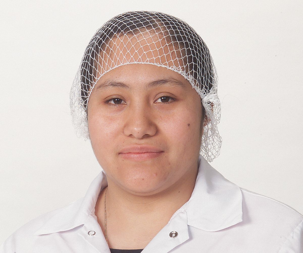 HAIRNET,WHITE,SZ M,PK144