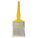 PAINT BRUSH, FLAT SASH BRUSH, 3 IN, MIXED, SYNTHETIC, UTILITY