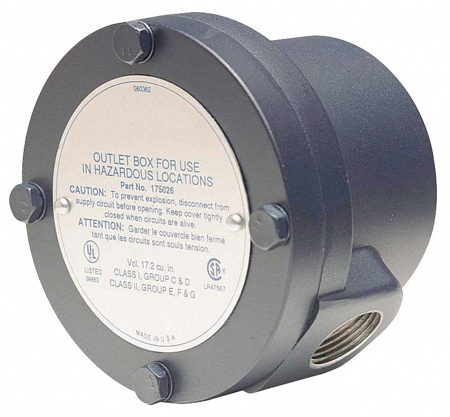 MARATHON MOTORS Conduit Box,For Use With 56 Frame Hazardous Location