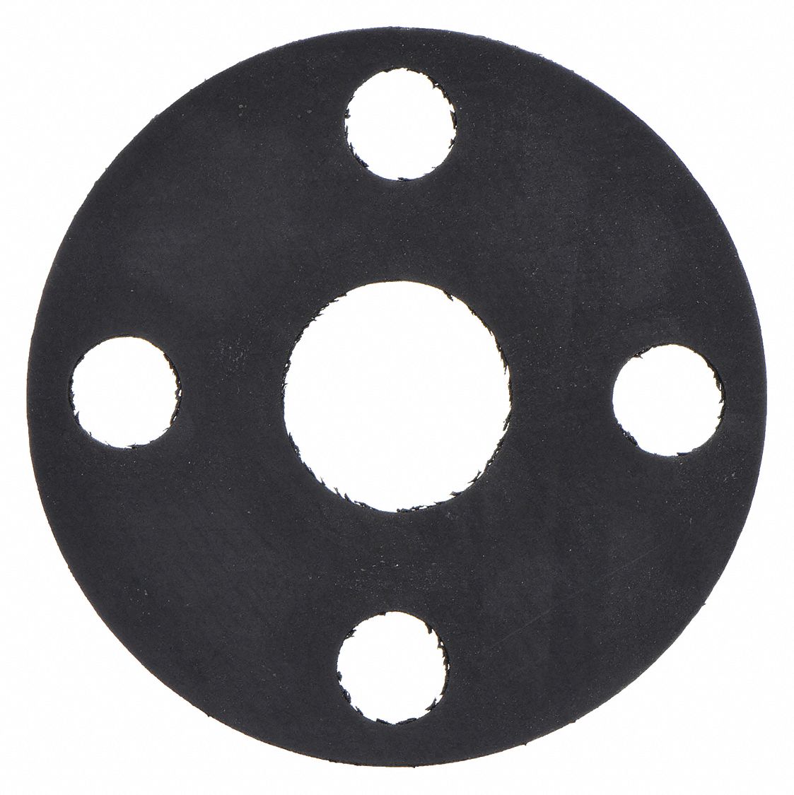 FULL FACE FLANGE GASKET: CLASS 150, NEOPRENE, FOR ¾ IN PIPE, ⅛ IN THICK, 1 1/16 IN ID