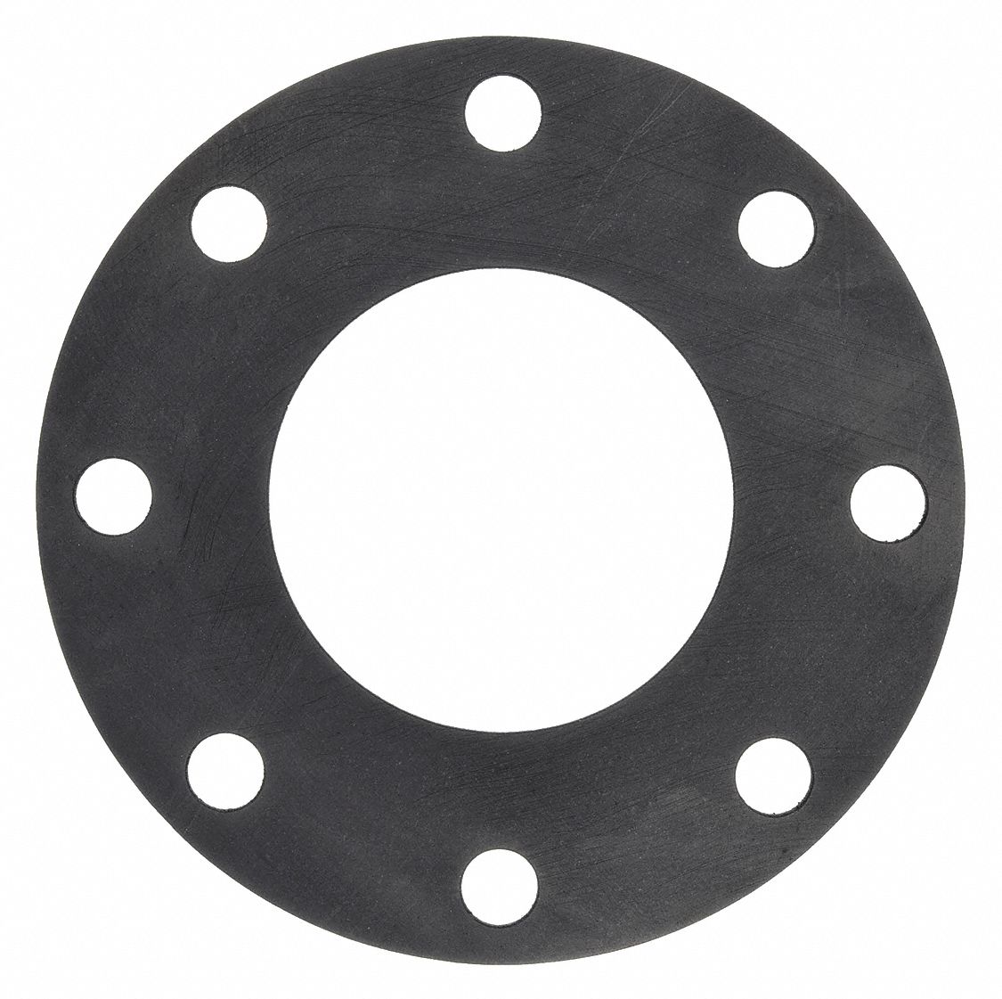 FULL FACE FLANGE GASKET: CLASS 150, NEOPRENE, FOR 8 IN PIPE, ⅛ IN THICK, 8⅝ IN ID