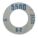 RING FLANGE GASKET: CLASS 150, INORGANIC FIBER, BUNA-N BINDER, FOR 1½ IN PIPE, GREY