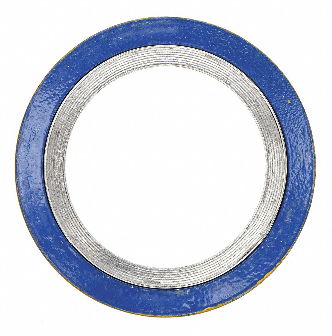 SPIRAL WOUND FLANGE GASKET: GRAPHITE FILLER, 304 STAINLESS STEEL WINDING, FOR 1½ IN PIPE