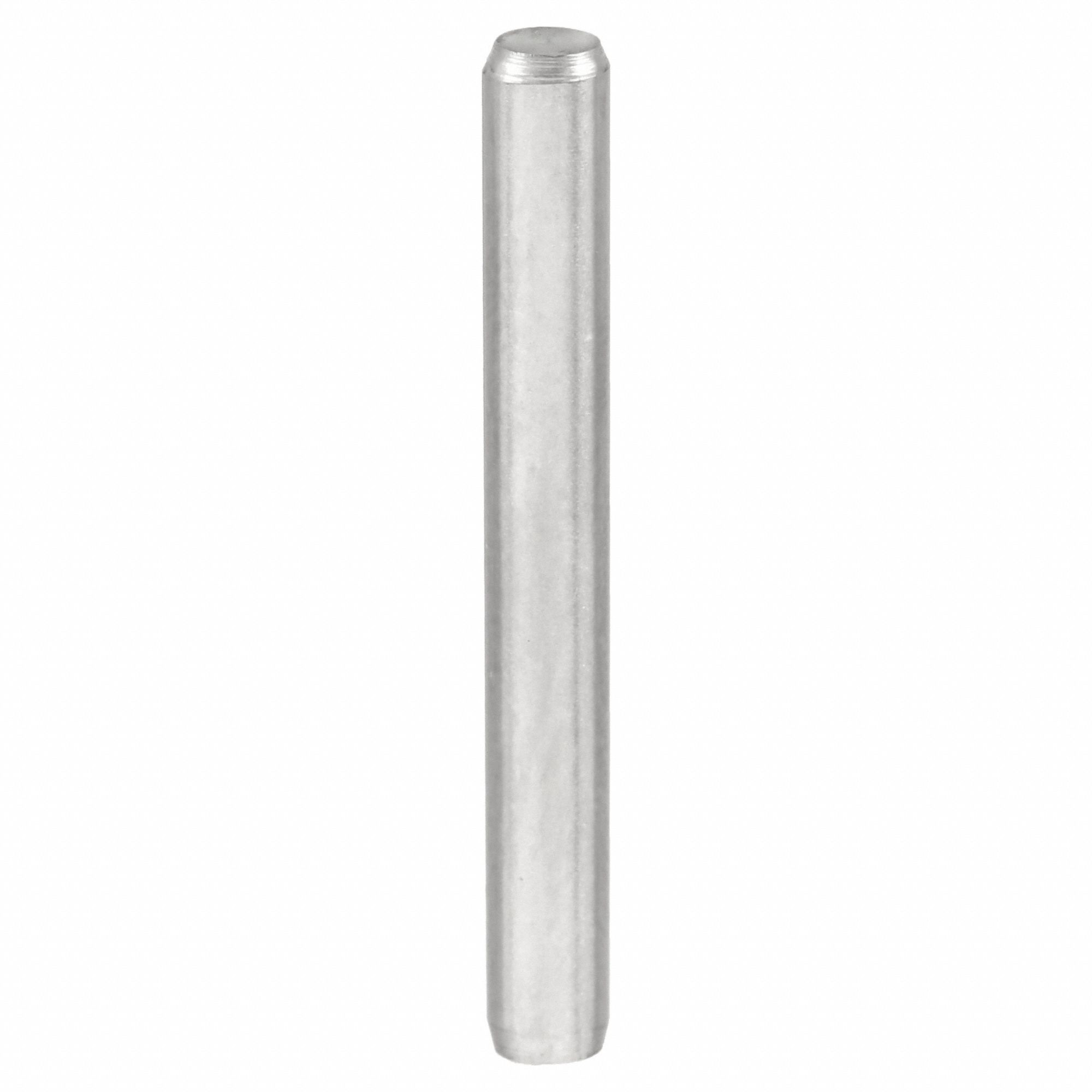 Dowel Pin, SS, 1/16 in dia, 0.375 in L, PK50: Inch, 1/16 in Pin Dia, 3/8 in Shank Lg, Std, 416, 50 PK