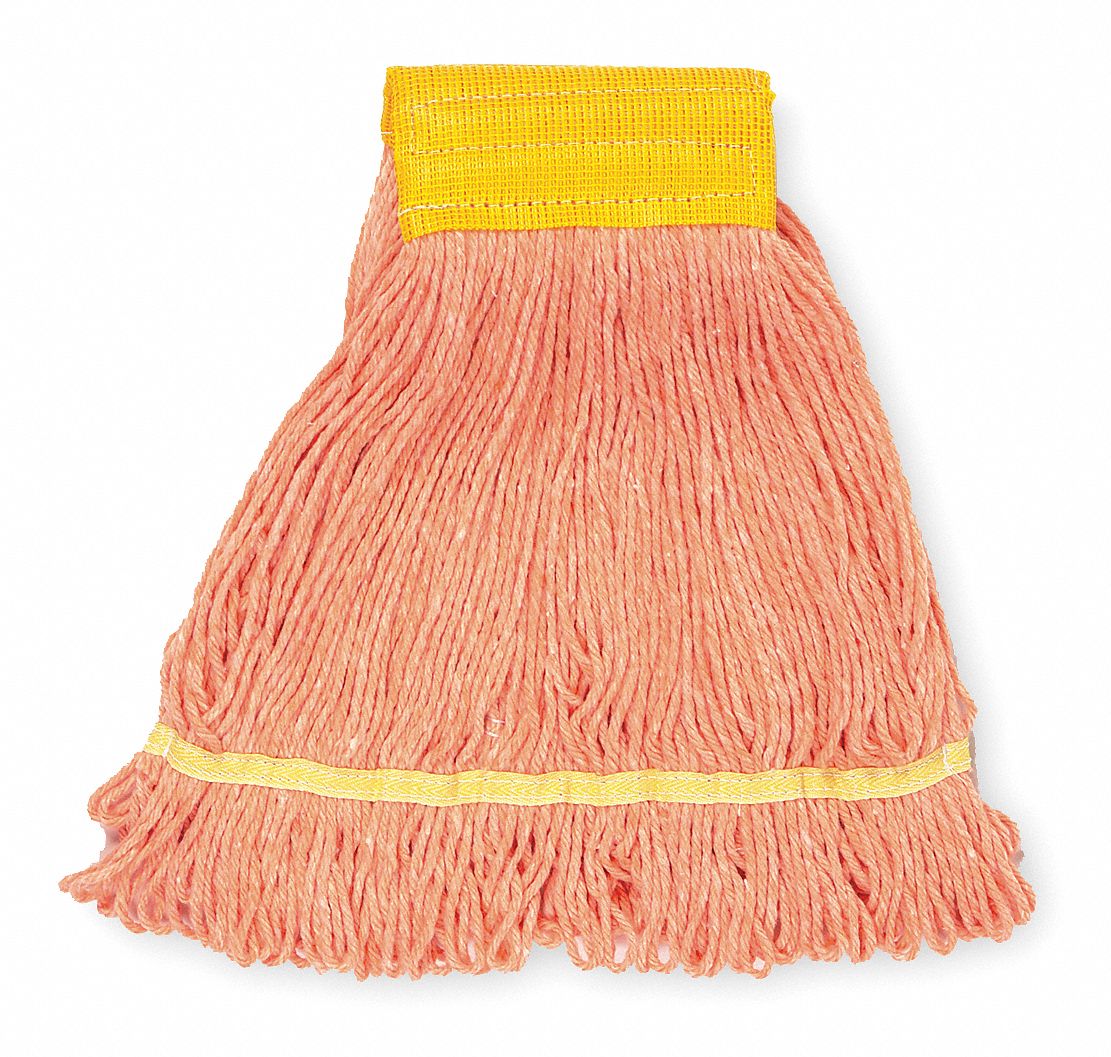 WET MOP,ORANGE,COTTON