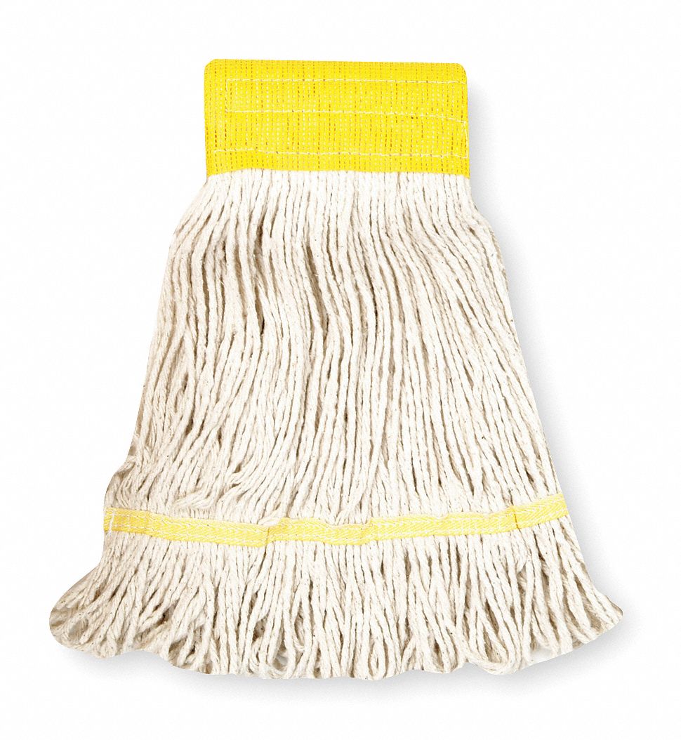 Wet Mop, White, Cotton
