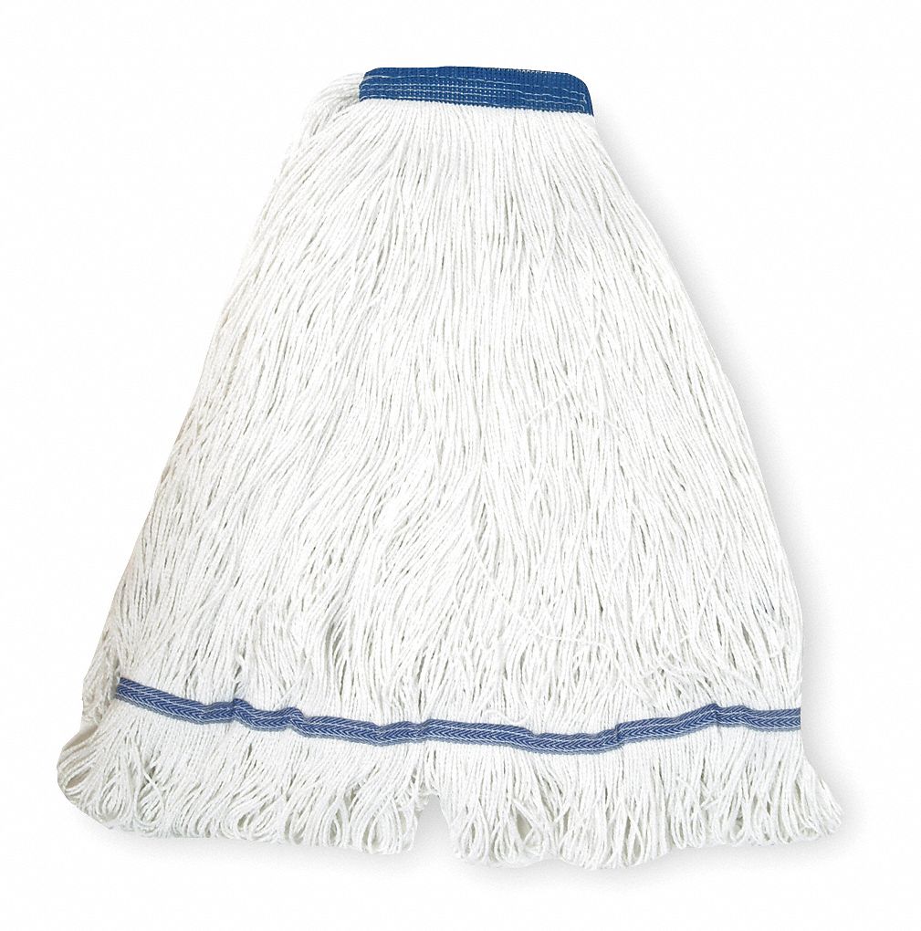 WET MOP,WHITE,NYLON