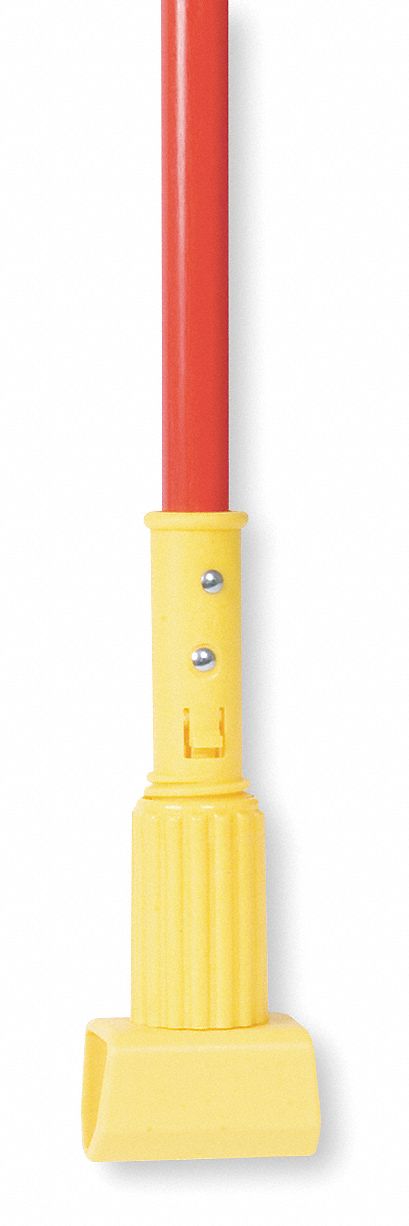 WET MOP HANDLE,60 IN L,RED