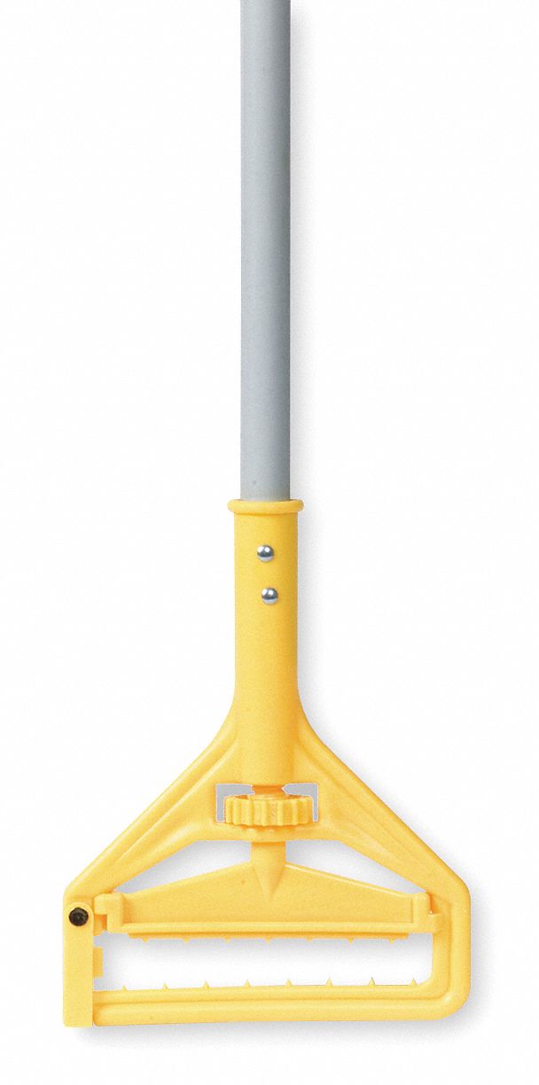 WET MOP HANDLE,54 IN L,GRAY