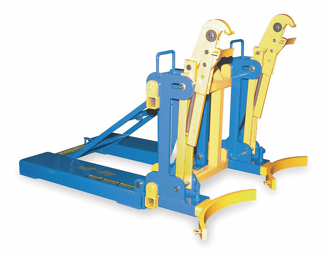 30, 55 gal Drum Lifter, 2Drum, 2000 lb Load Capacity, 29 inH x 42 inW