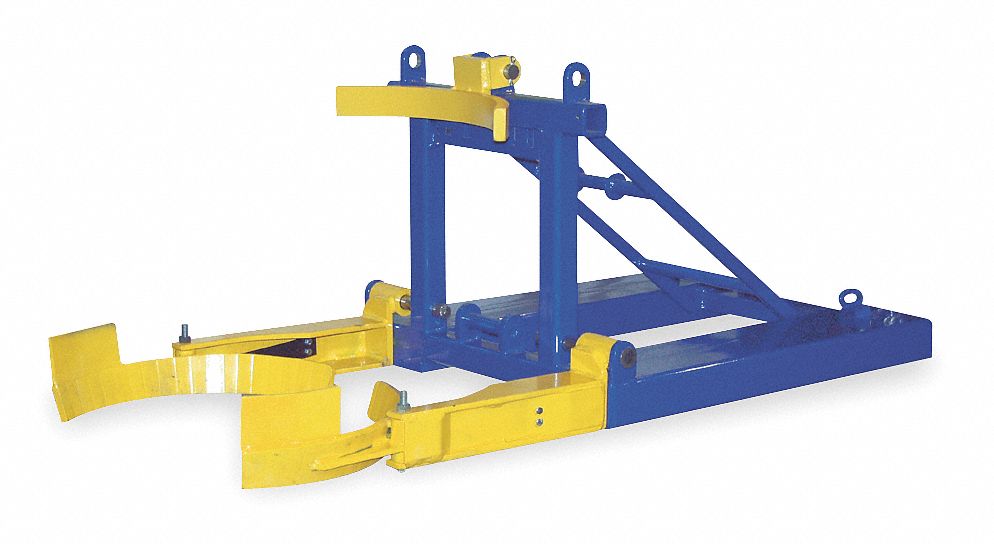 FORK MOUNTED PLASTIC DRUM MOVER