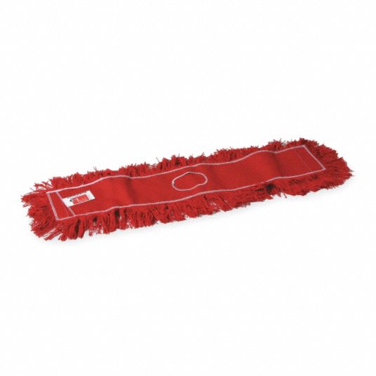 TOUGH GUY, Cotton, Red, Dust Mop 1TZB41TZB4 Grainger