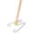 DUST MOP FRAME AND HANDLE,9 IN W,WHITE