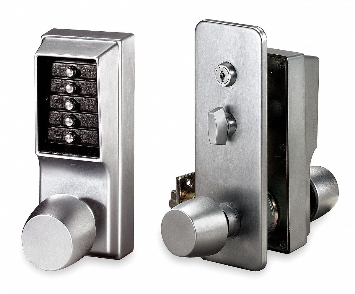 KABA, Knob, Entry, Mechanical Push Button Lockset - 1U141|1031-26D