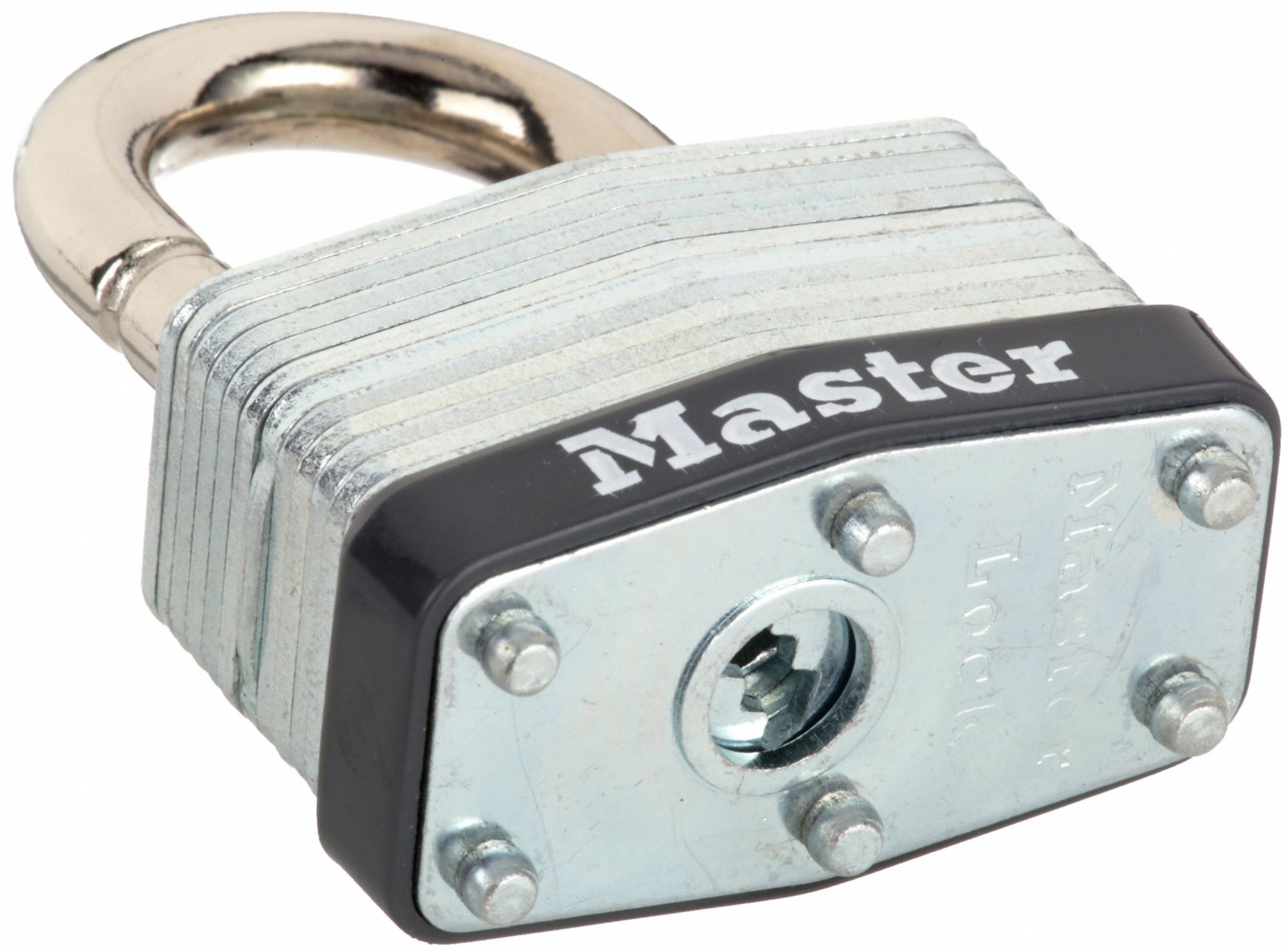 MASTER LOCK Padlock 13/16 in Vertical Shackle Clearance, 13/16 in Horizontal Shackle Clearance