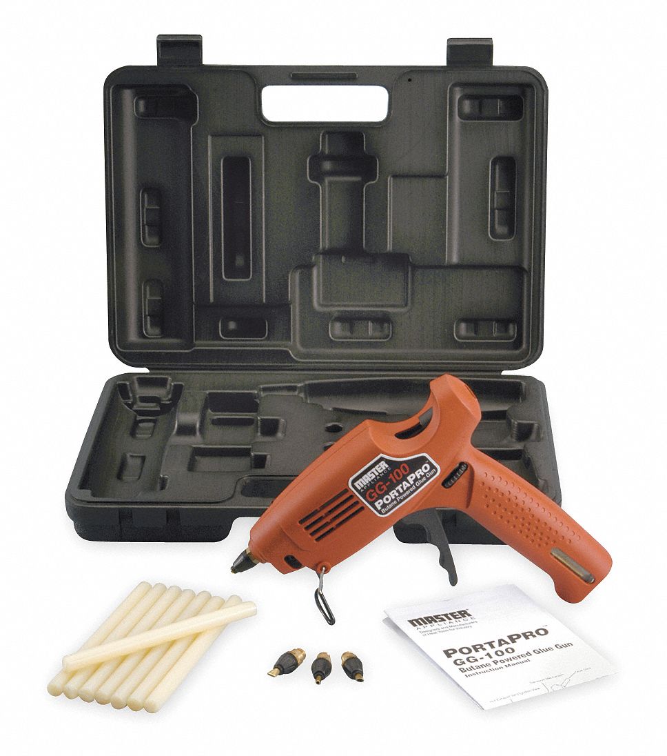 1UBG6 - Butane Powered Glue Gun Kit 200 Watt