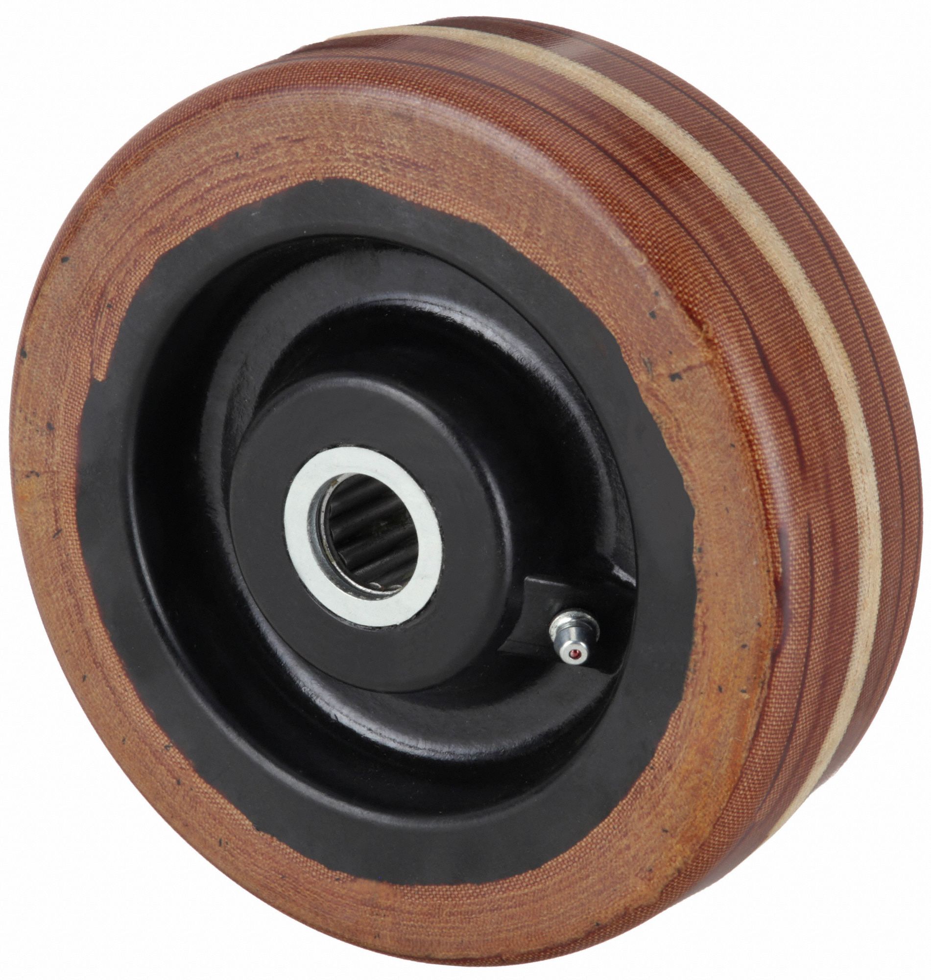 IMPACT-RESISTANT PHENOLIC TREAD WHEEL, 6 IN WHEEL DIAMETER, 2 IN WHEEL W