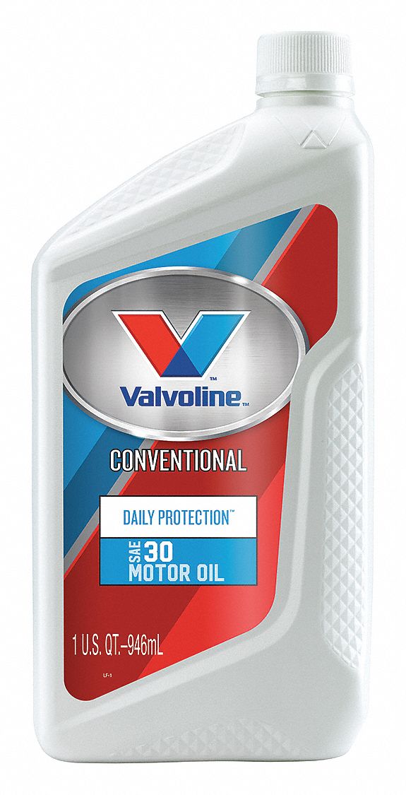 Valvoline SAE 30 Conventional Motor Oil, 1 Qt.