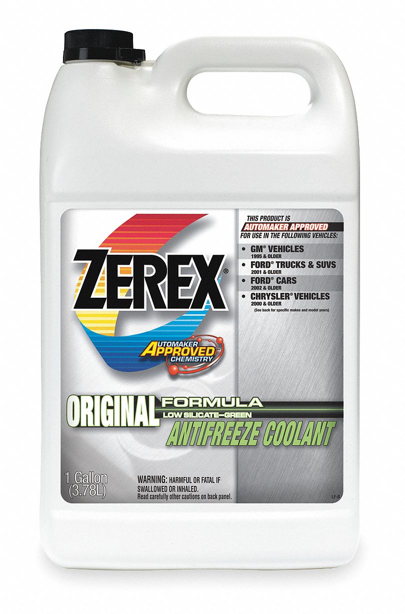 ZEREX Antifreeze Coolant,1 gal.,Concentrate 1UCC1ZX001 Grainger