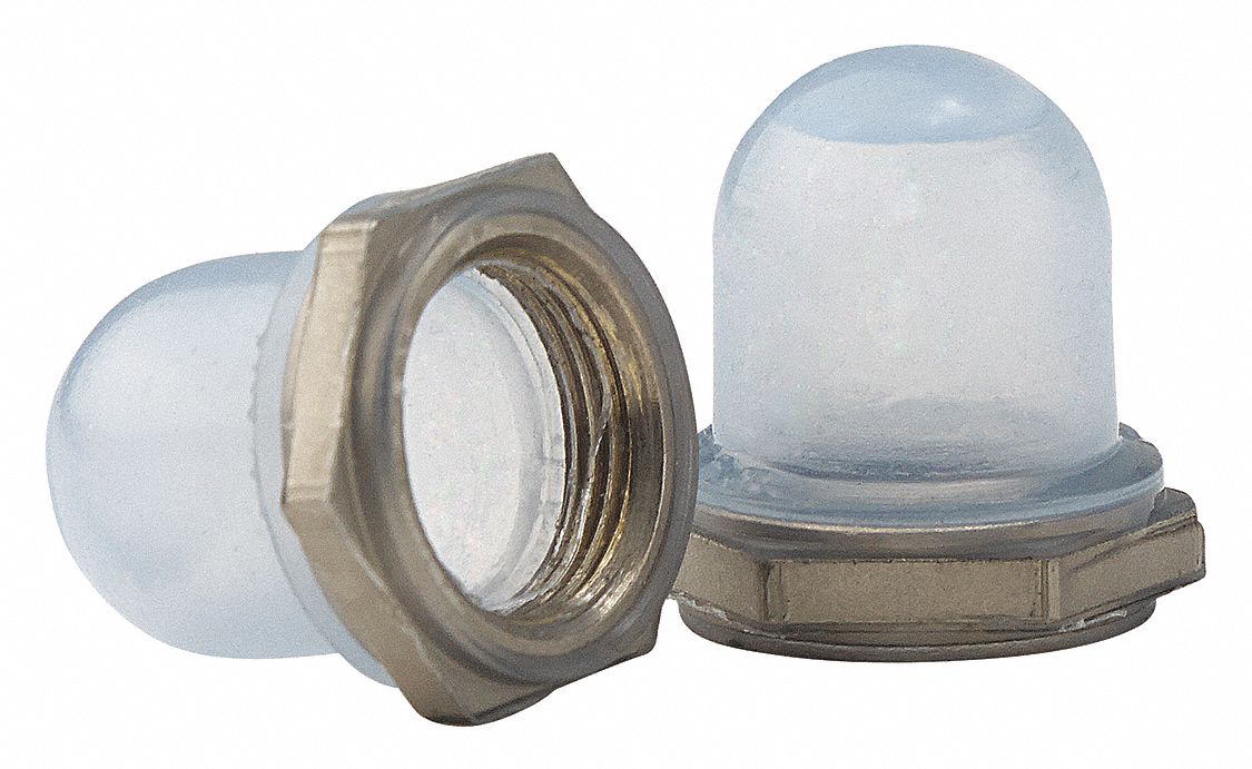 APM HEXSEAL Push Button Boot, 7/1628NS Thread Size, 27/64 in Inside