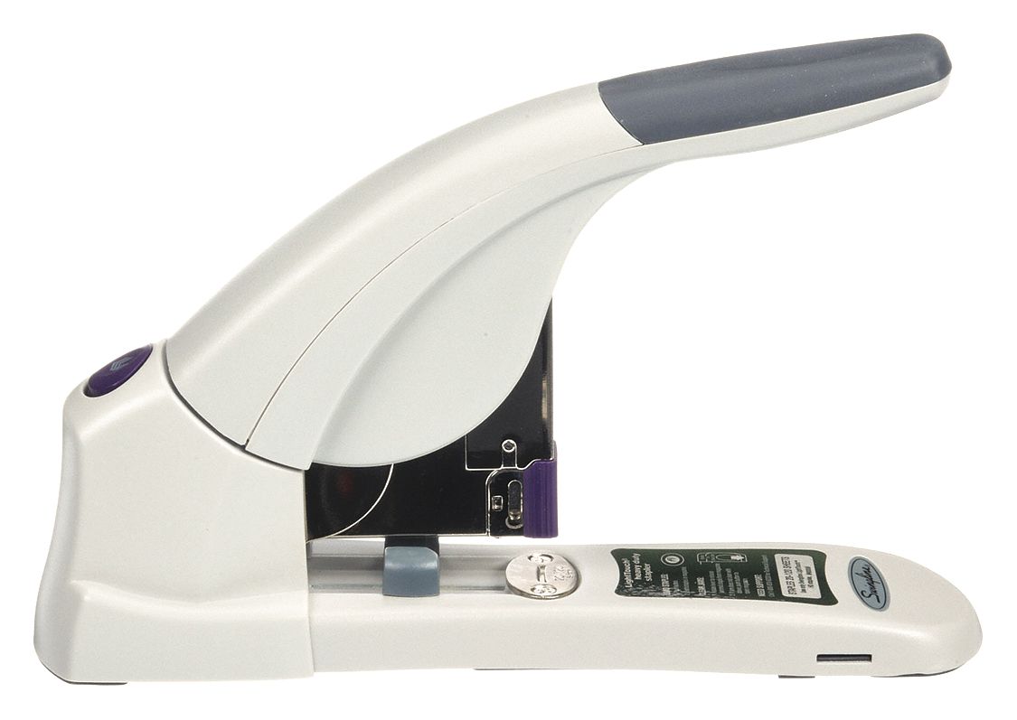 SWINGLINE, 120 Sheet Capacity, 2 3/4 in Throat Dp, Reduced Effort