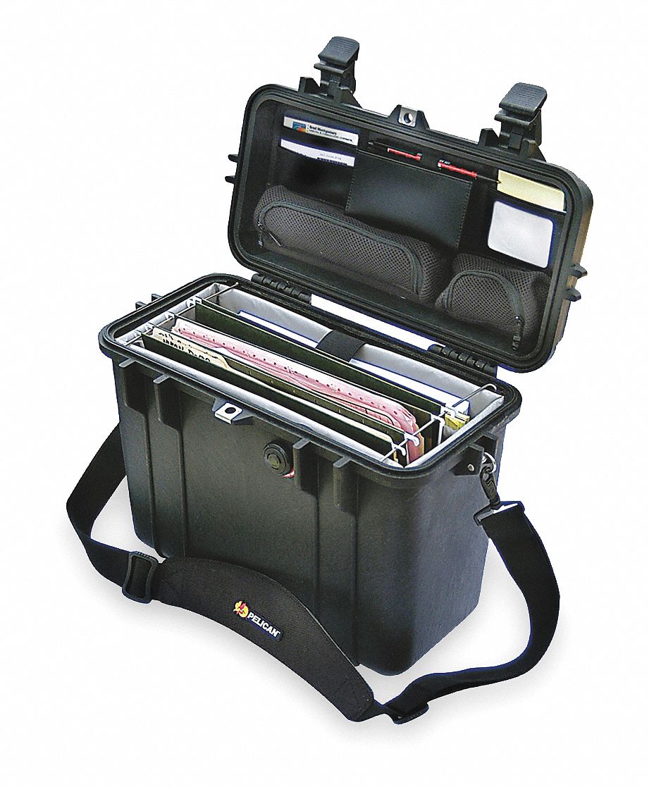 CASE  W/DIVIDER, 41.7x22.1x33.4CM, BLK