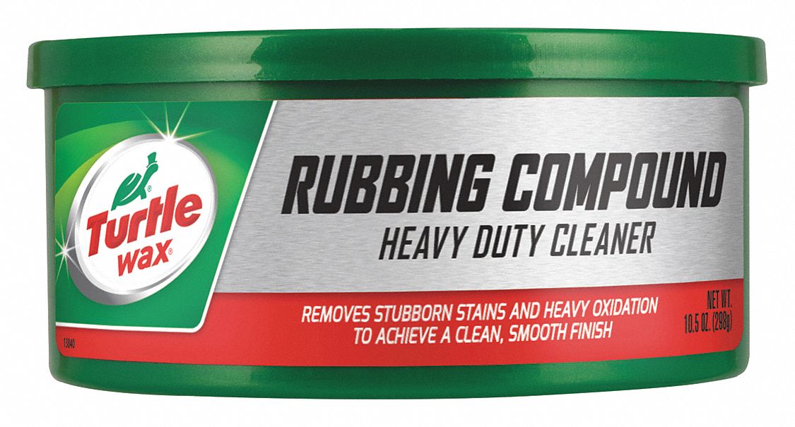 Turtlewax Rubbing Compound Wax: Heavy Duty Paste That Cleans Dull, Oxidized  Finishes, 18 OZ T230A - Advance Auto Parts